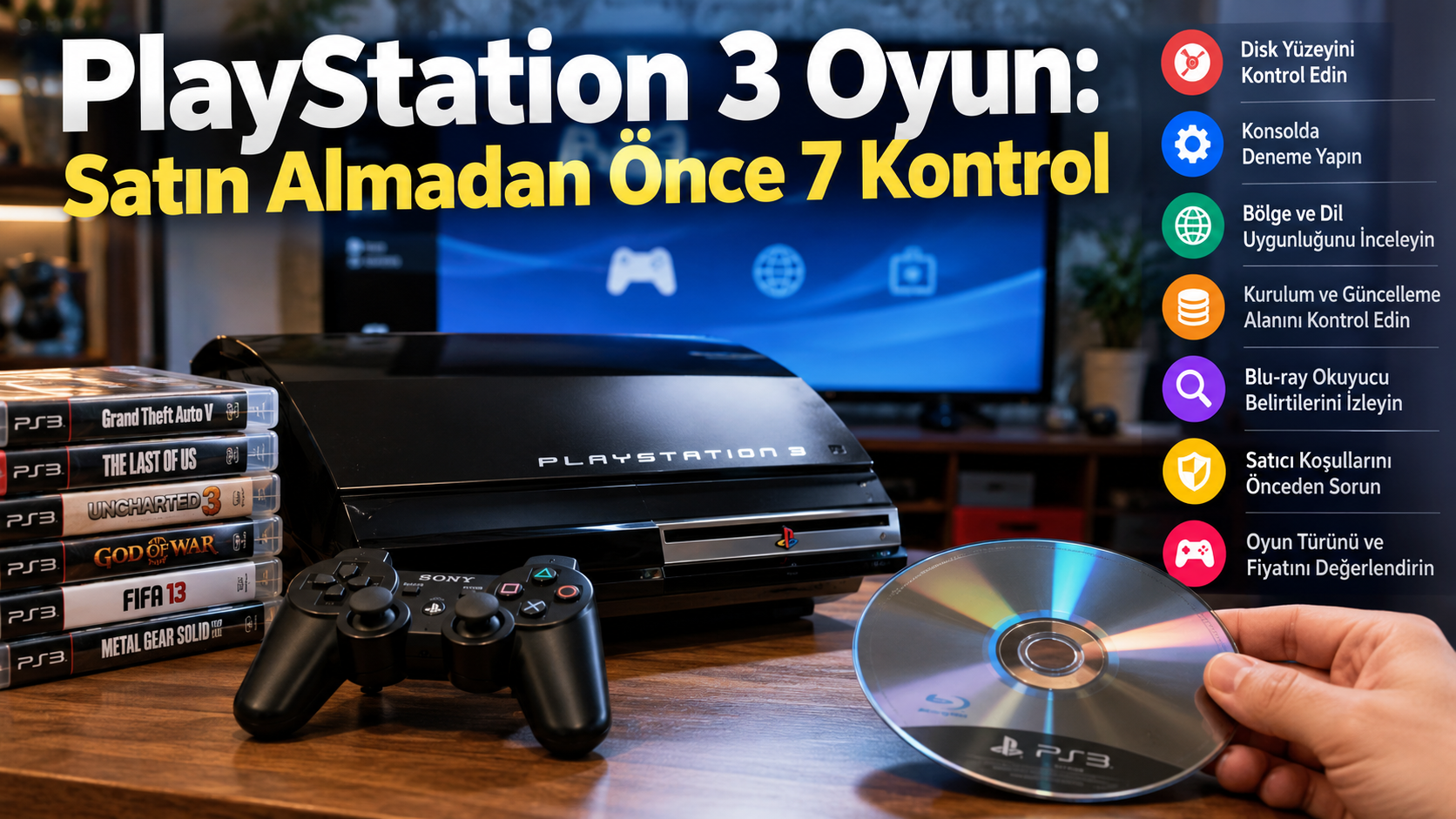 PlayStation 3 Oyun: Satın Almadan Önce 7 Kontrol