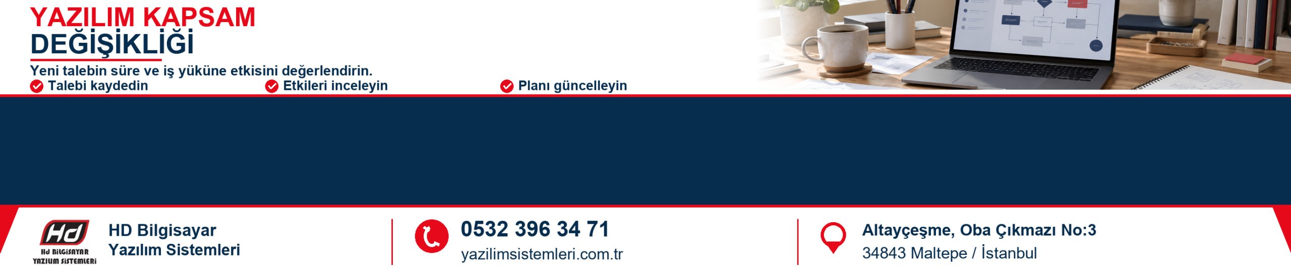 Yazılım kapsam değişikliği: Güvenli yönetim için 8 adım — HD Bilgisayar