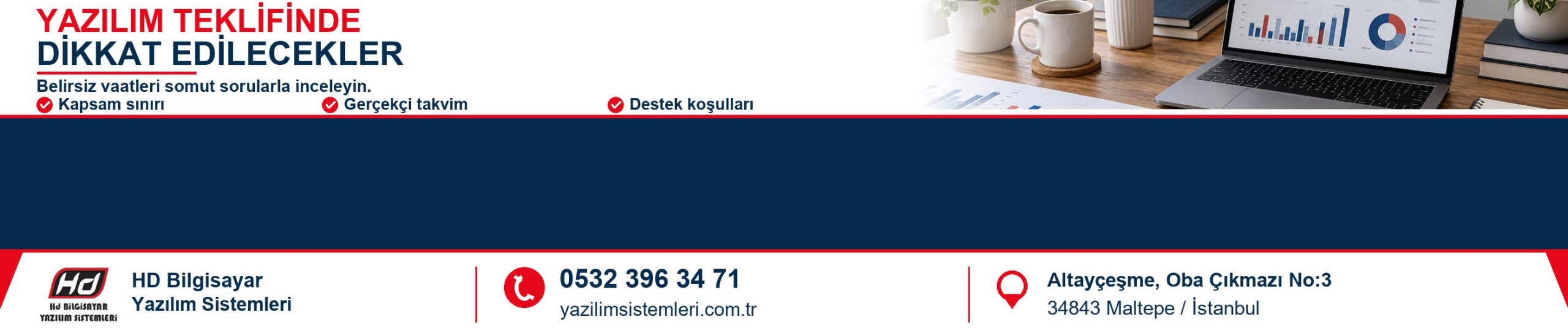 Yazılım teklifinde dikkat edilecekler: 9 risk işaretini doğru okuyun — HD Bilgisayar
